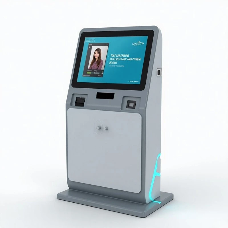 Автокөлікті жууға арналған төлем киоскінің интерактивті дисплейі